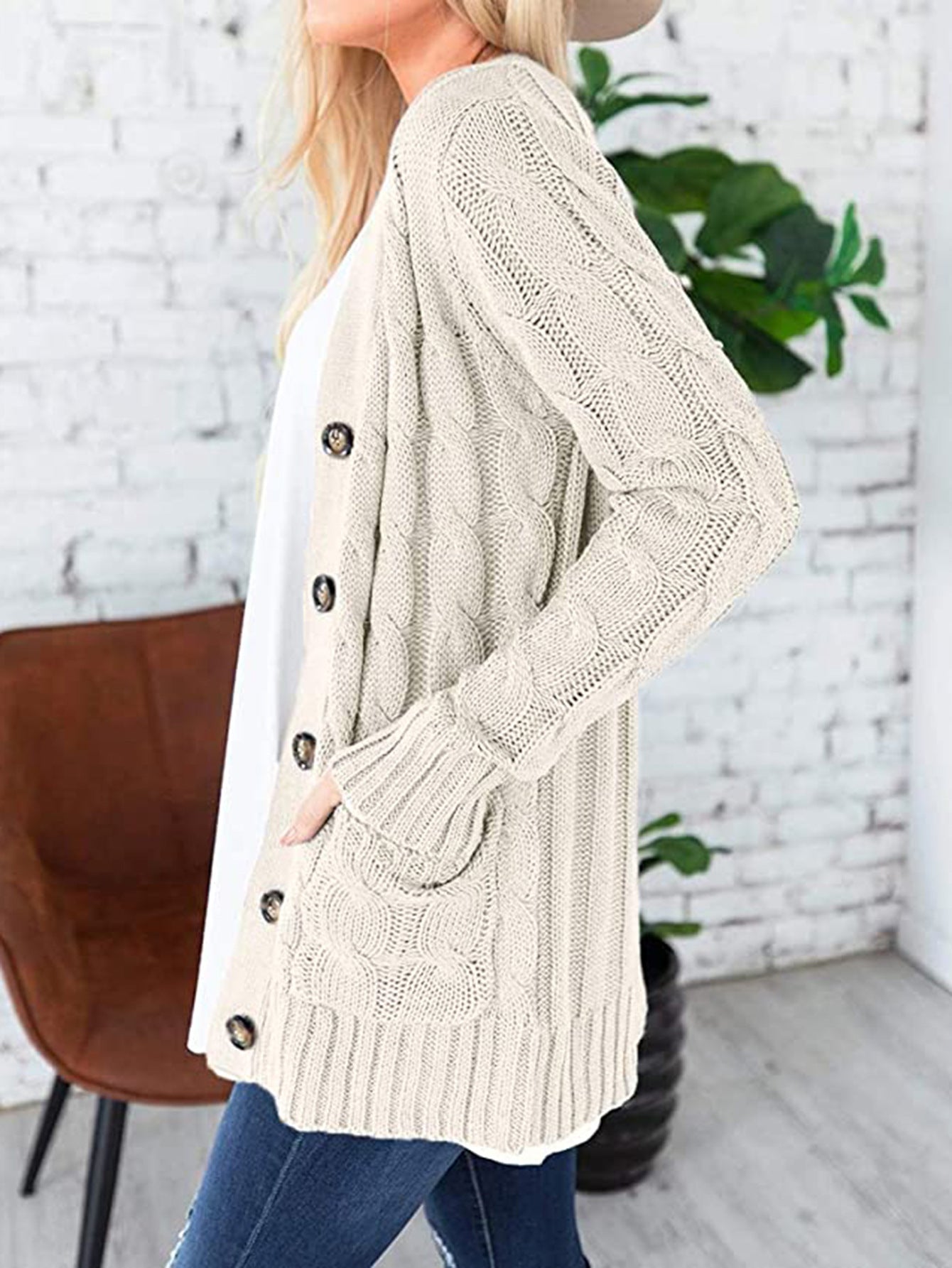 MAGS cable knit cardi *PRE-ORDER*