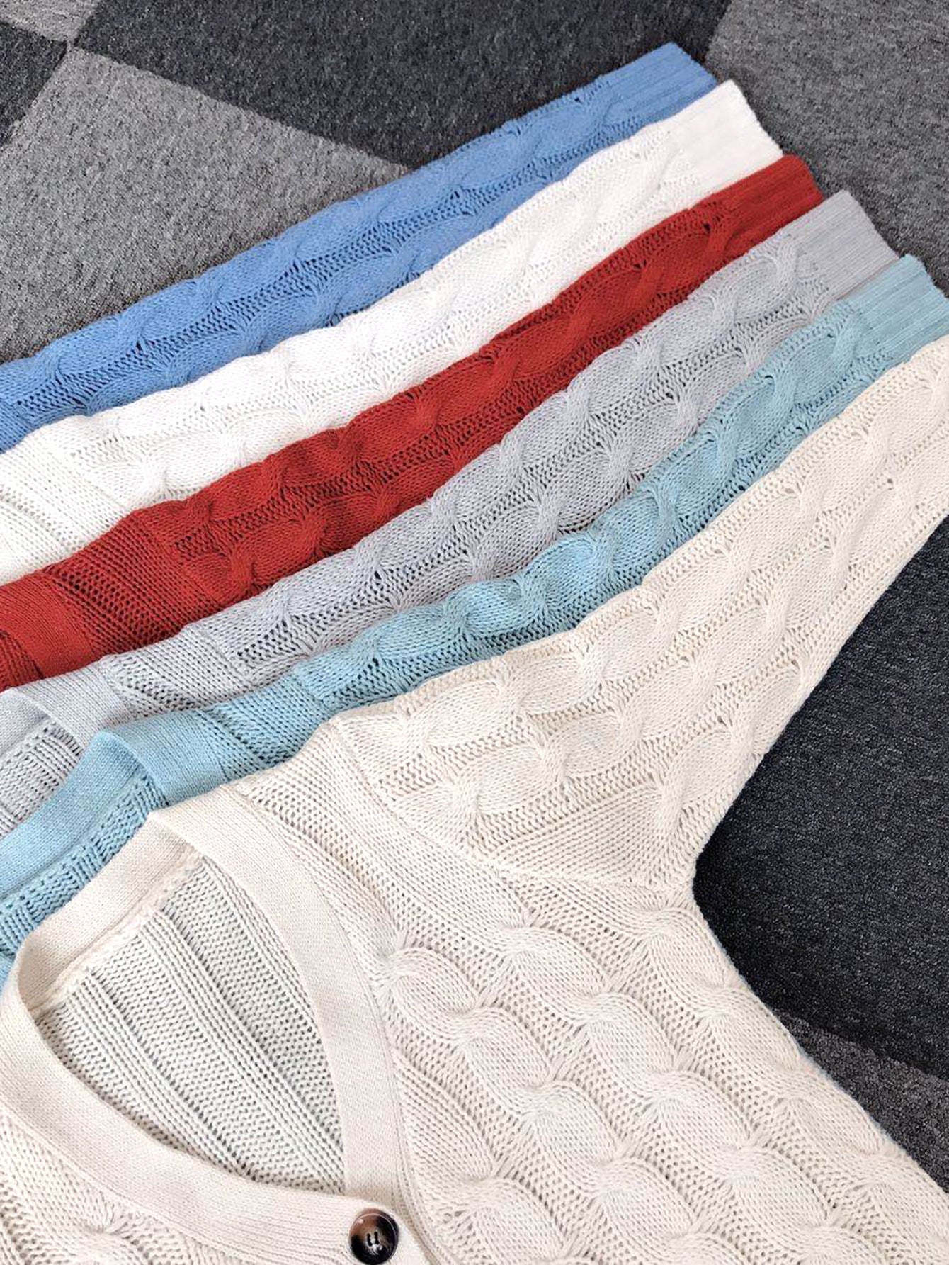 MAGS cable knit cardi *PRE-ORDER*