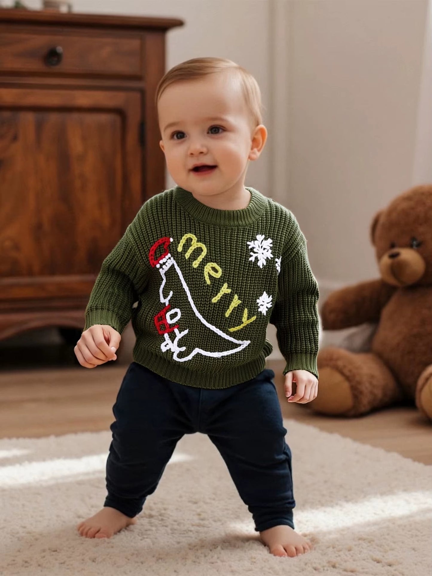 Merry Dino Sweater *PRE-ORDER*