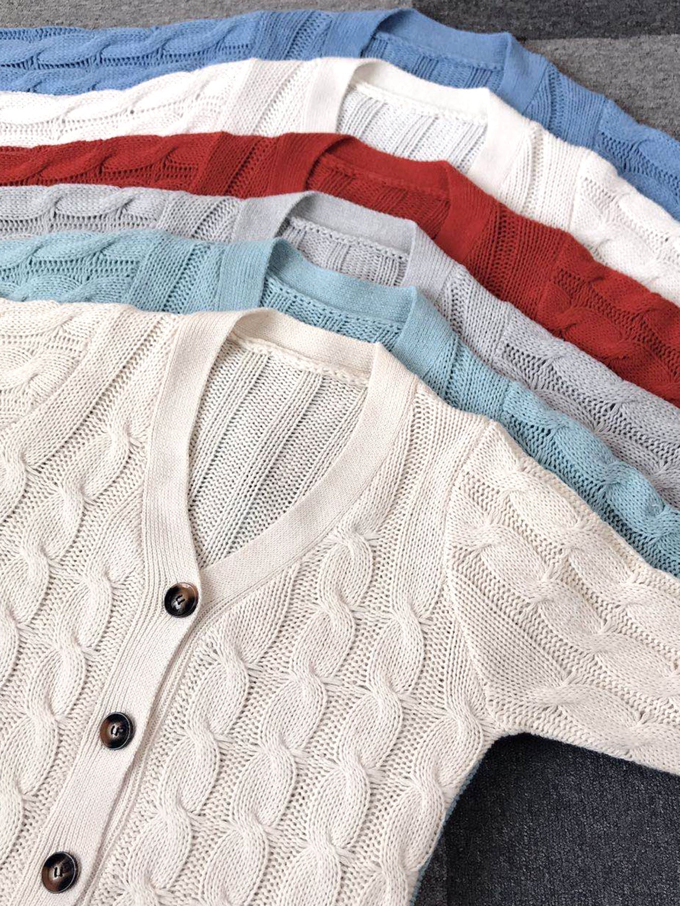 MAGS cable knit cardi *PRE-ORDER*