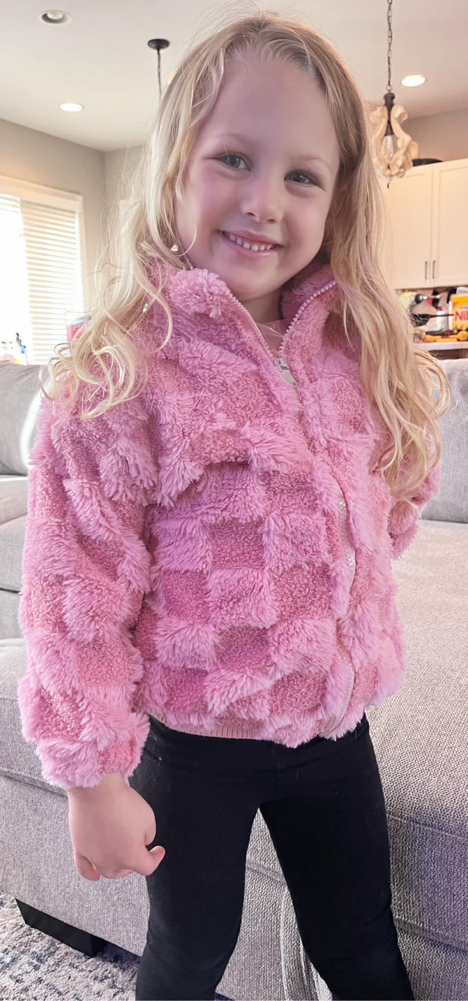 Checker Teddy Bear Fleece *PRE-ORDER*