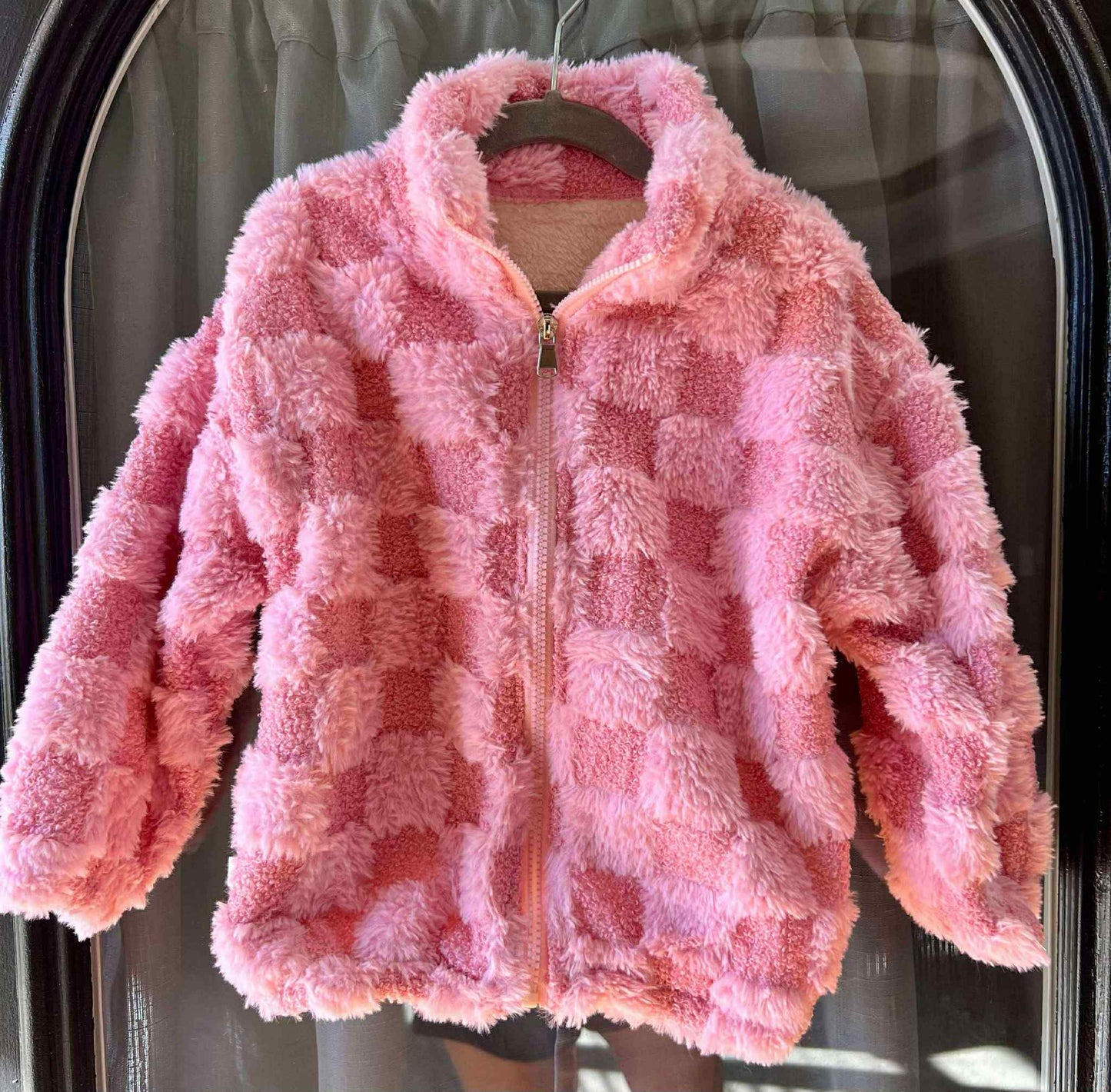 Checker Teddy Bear Fleece *PRE-ORDER*