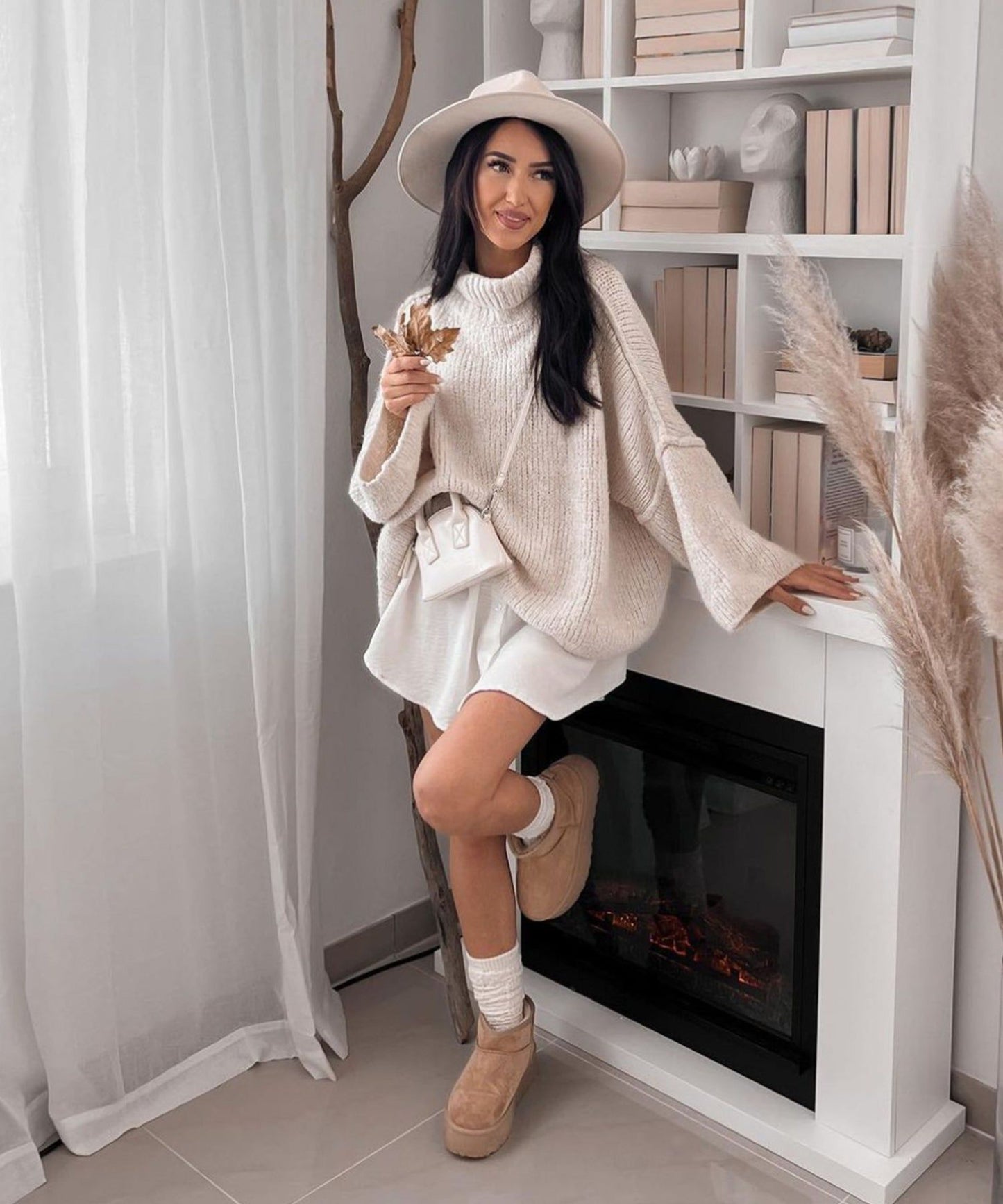 Mila Mock Neck Sweater *PRE-ORDER*