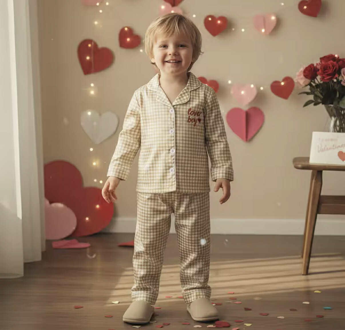 Lover boy silky pjs *PRE-ORDER*