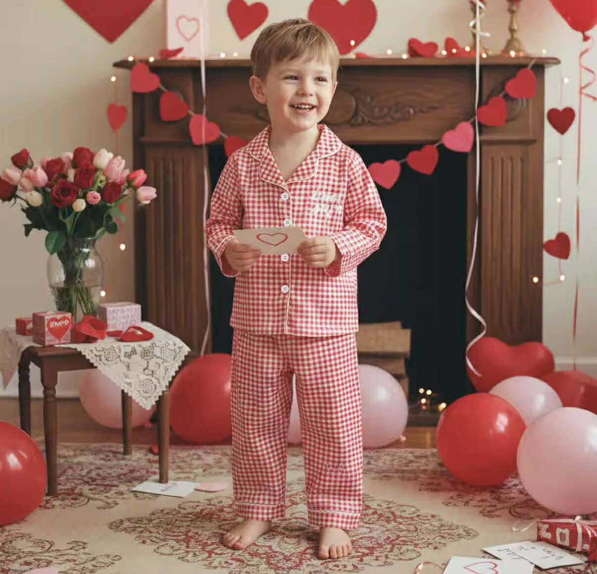 Lover boy silky pjs *PRE-ORDER*