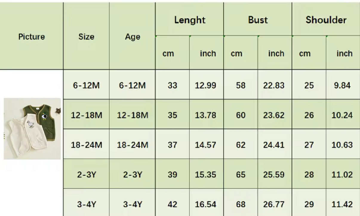 Goose and Duck embroidered vest *PRE-ORDER*