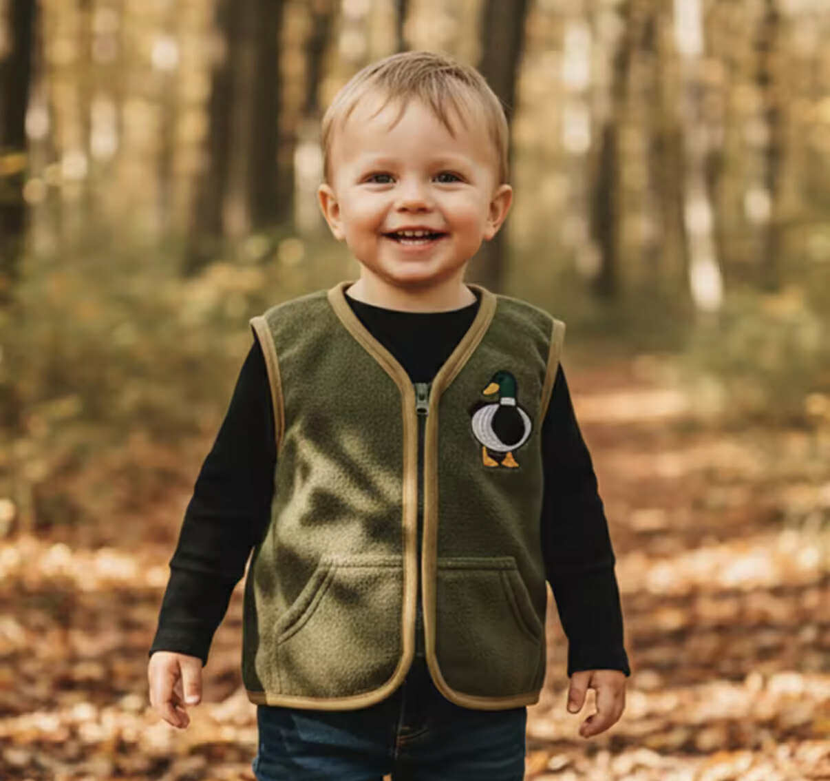 Goose and Duck embroidered vest *PRE-ORDER*