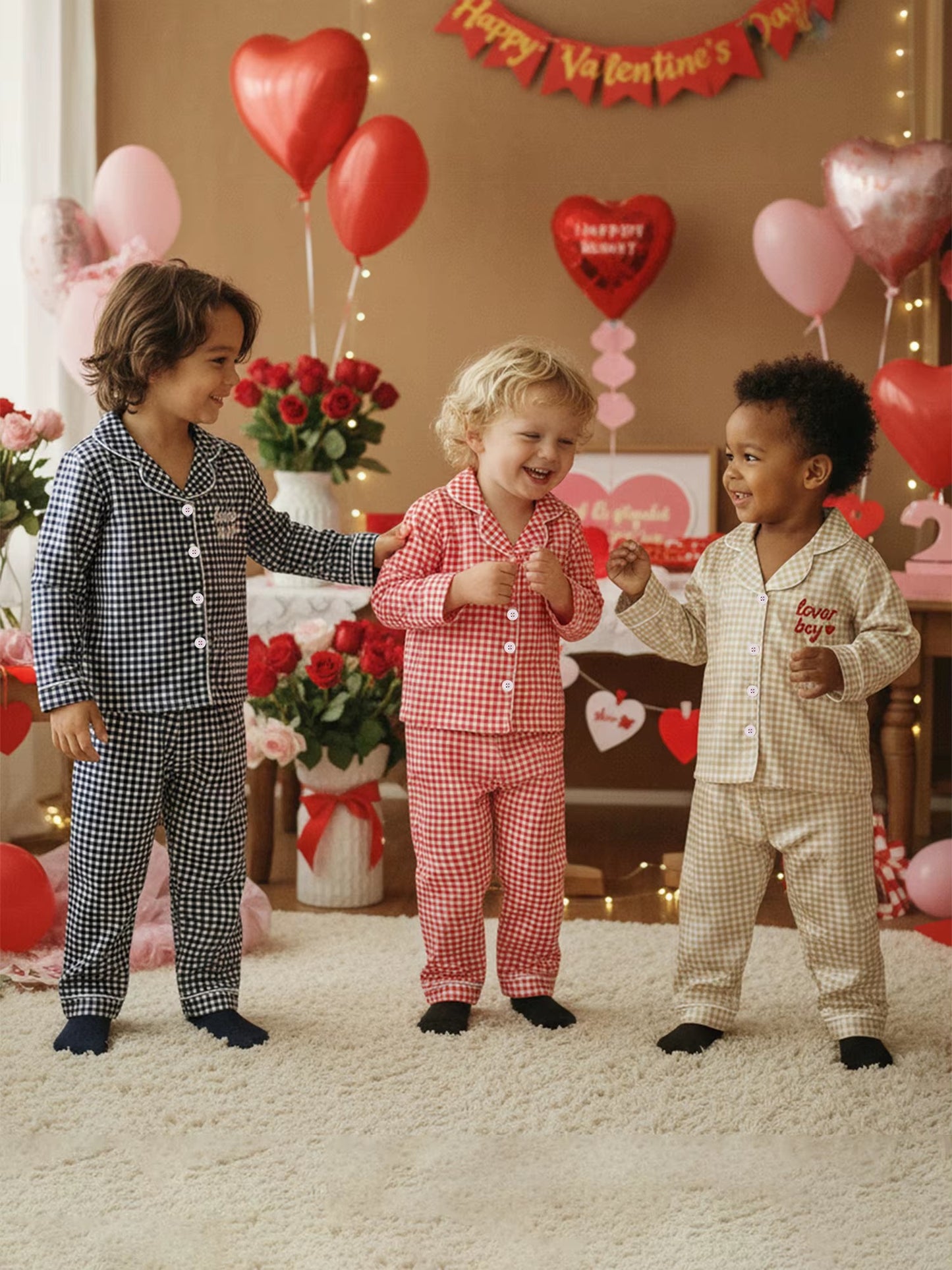 Lover boy silky pjs *PRE-ORDER*