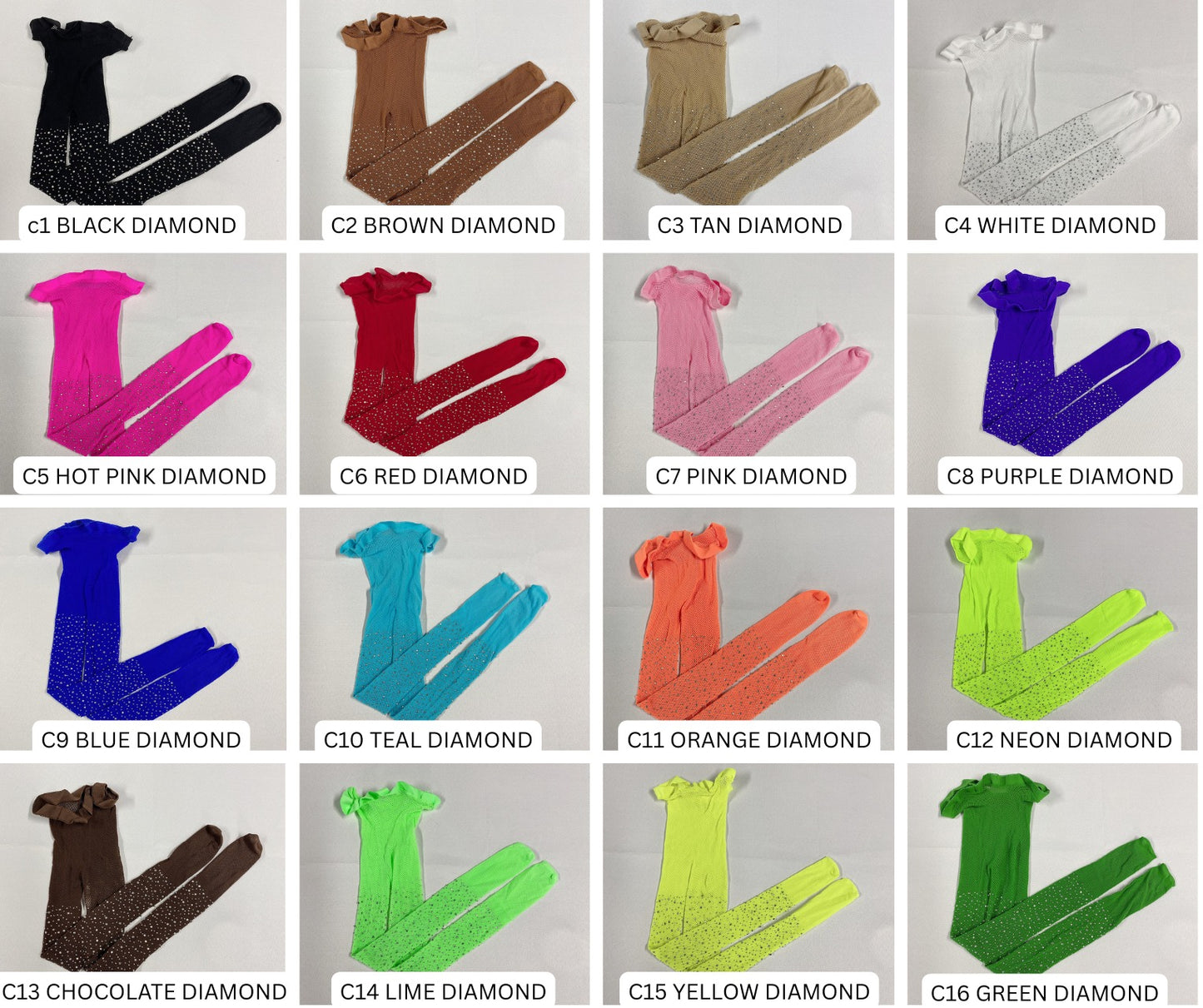 Bling Rhinestone Tights *PRE-ORDER*