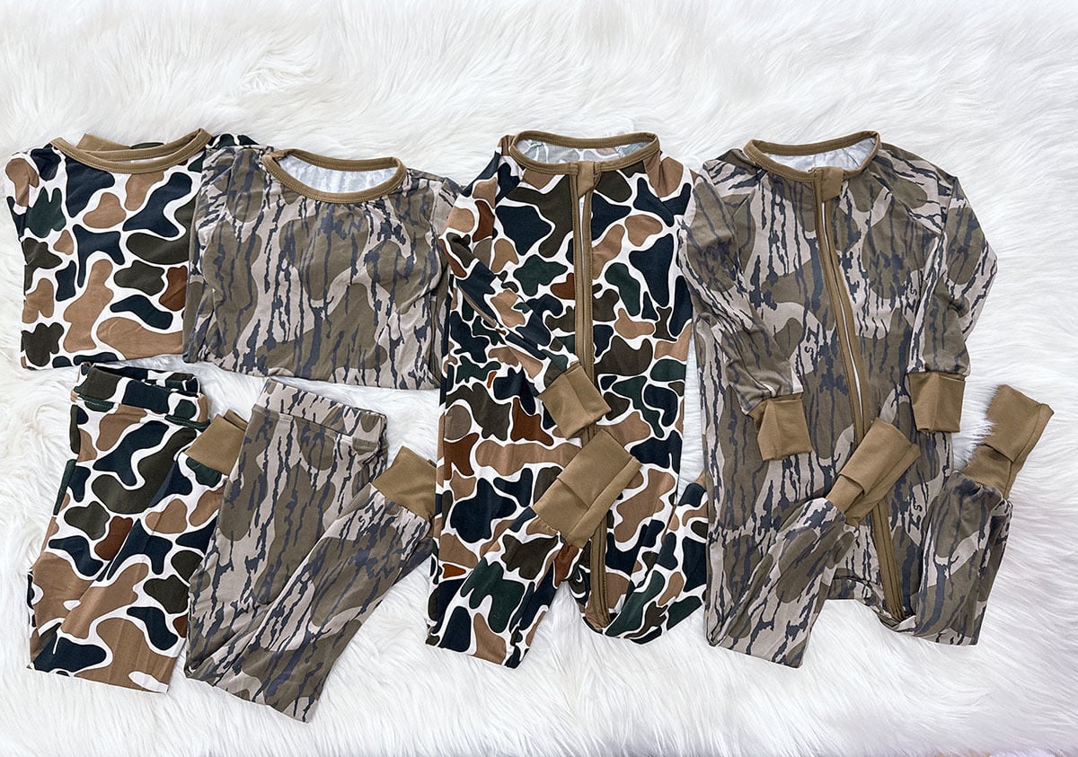Bottomland or Duck Camo Romper or Set *PRE-ORDER*