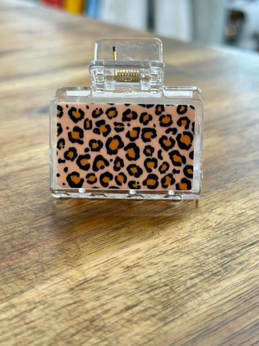 Leopard Claw Clip