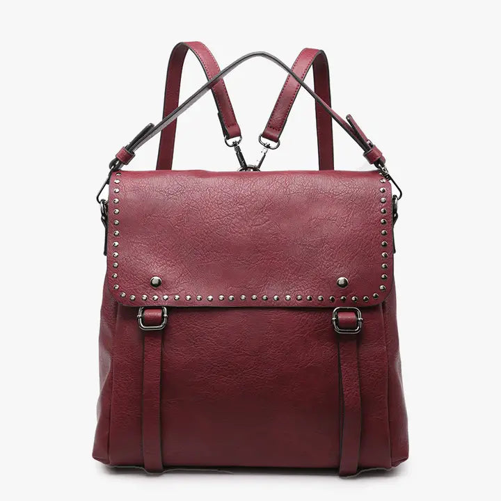 Indigo Backpack- Burgundy