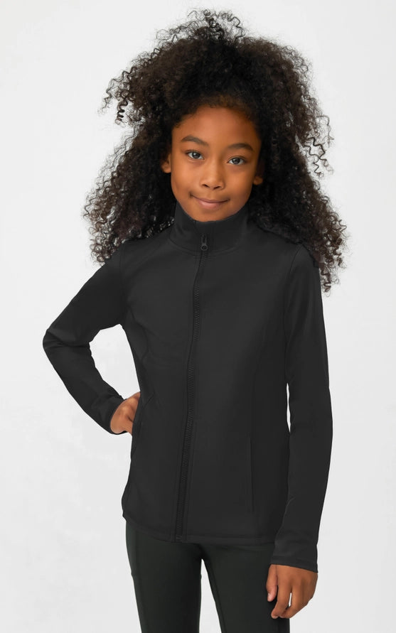 Kids Lightweight Zip-Up Active Jacket