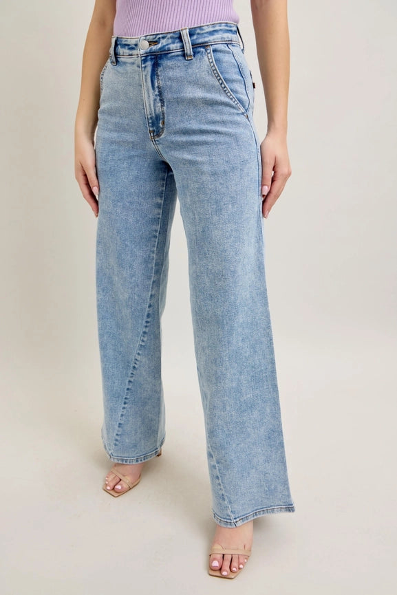 Judy Blue The Perfect Wide Leg Jeans