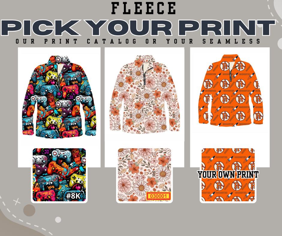 CUSTOM FLEECE *PRE-ORDER*