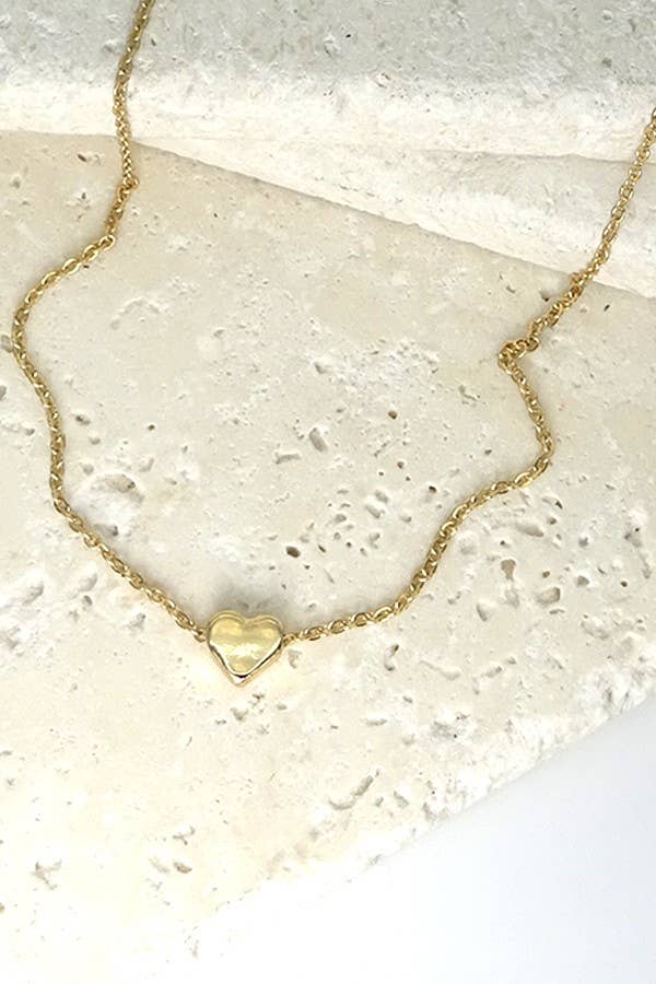 Classic Mini Heart- Gold