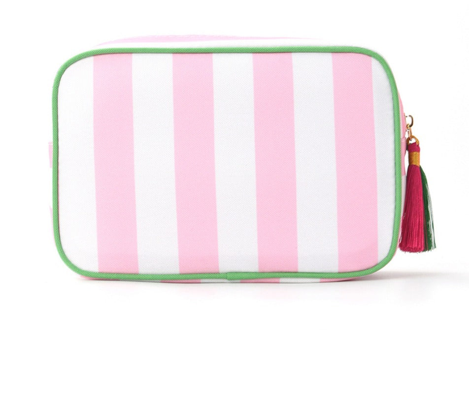 Rope Cosmetic Stripe Case *PRE-ORDER*
