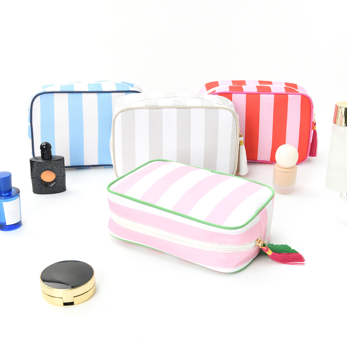 Rope Cosmetic Stripe Case *PRE-ORDER*