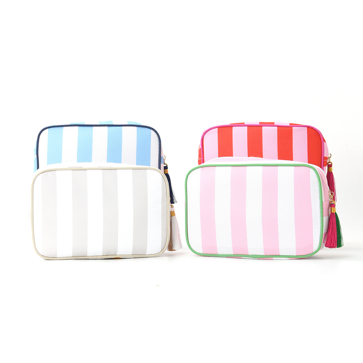 Rope Cosmetic Stripe Case *PRE-ORDER*