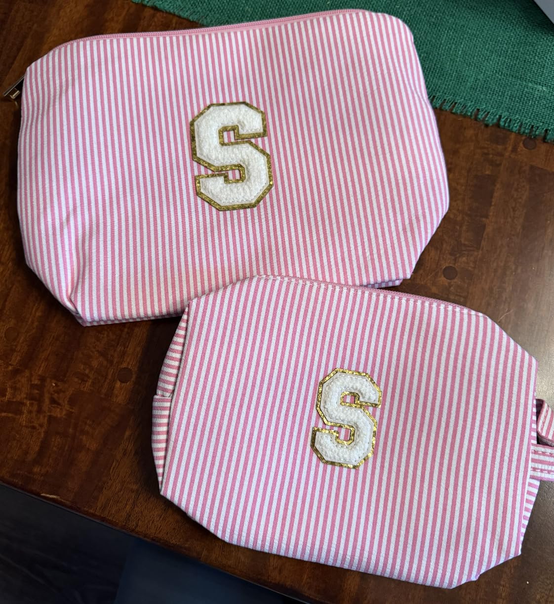 Personalized Initial Makeup Bag *PRE-ORDER*