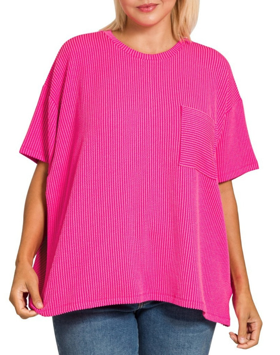 Ribbed Spring Boxy Top *PRE-ORDER*