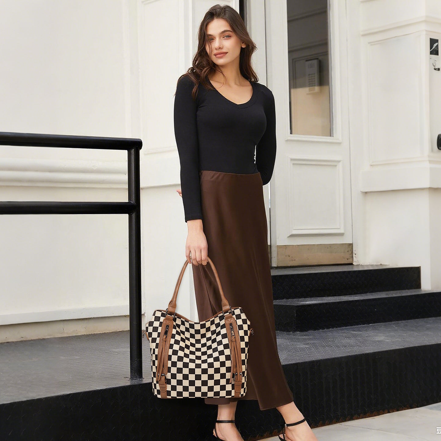 Checkmate Tote Wristlet set *PRE-ORDER*