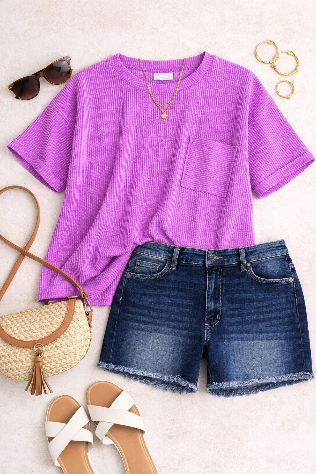 Ribbed Spring Boxy Top *PRE-ORDER*