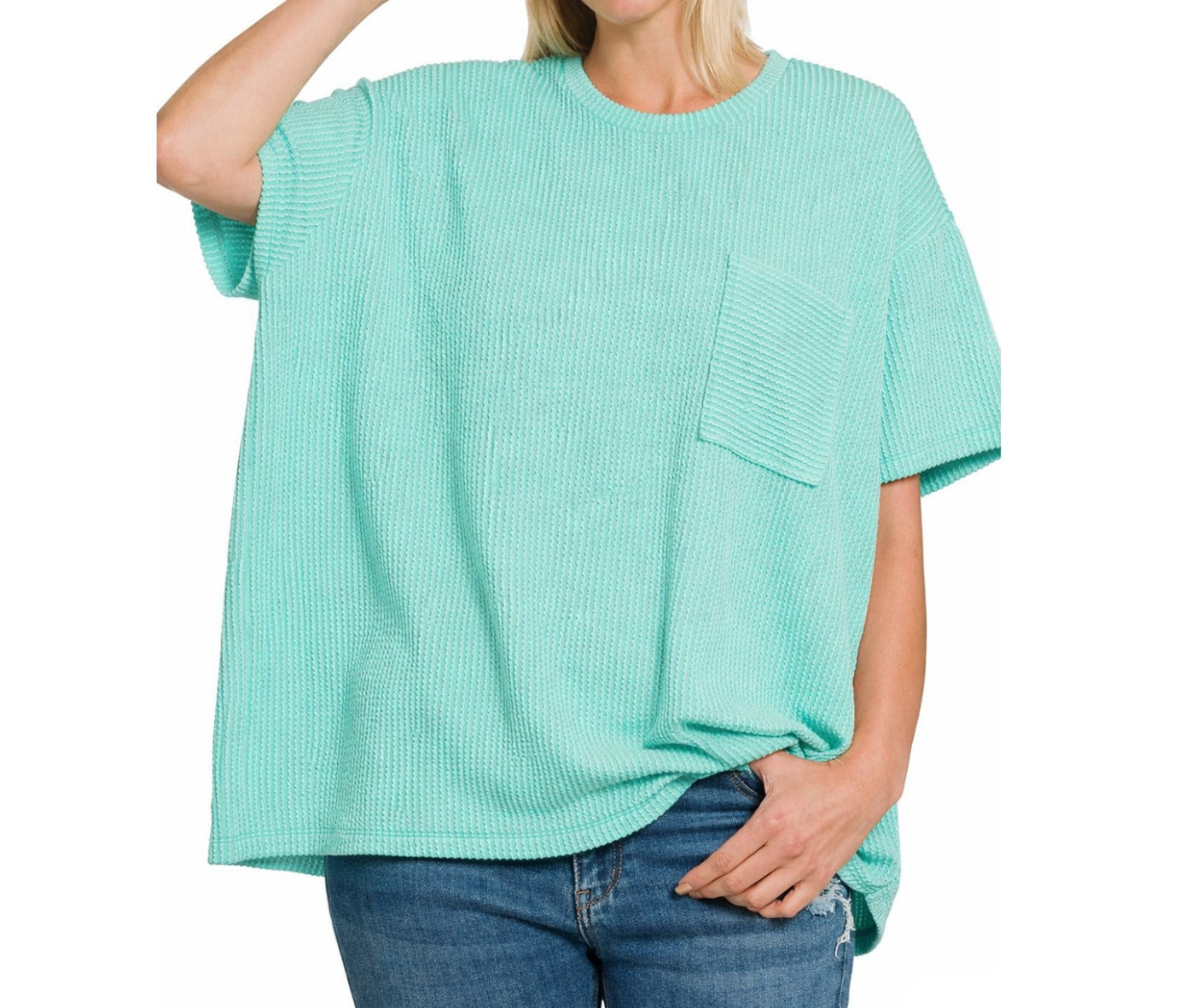 Ribbed Spring Boxy Top *PRE-ORDER*