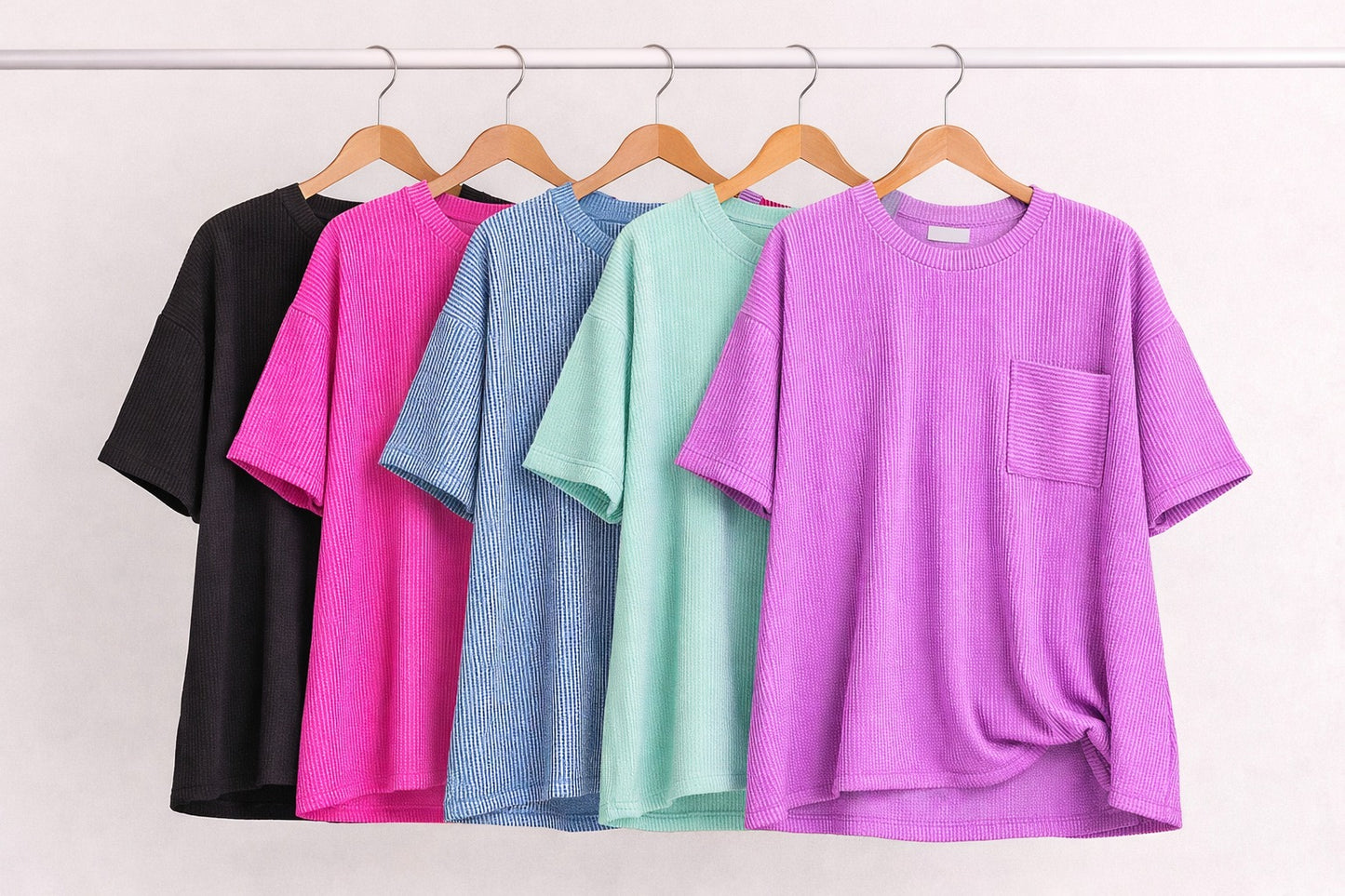 Ribbed Spring Boxy Top *PRE-ORDER*