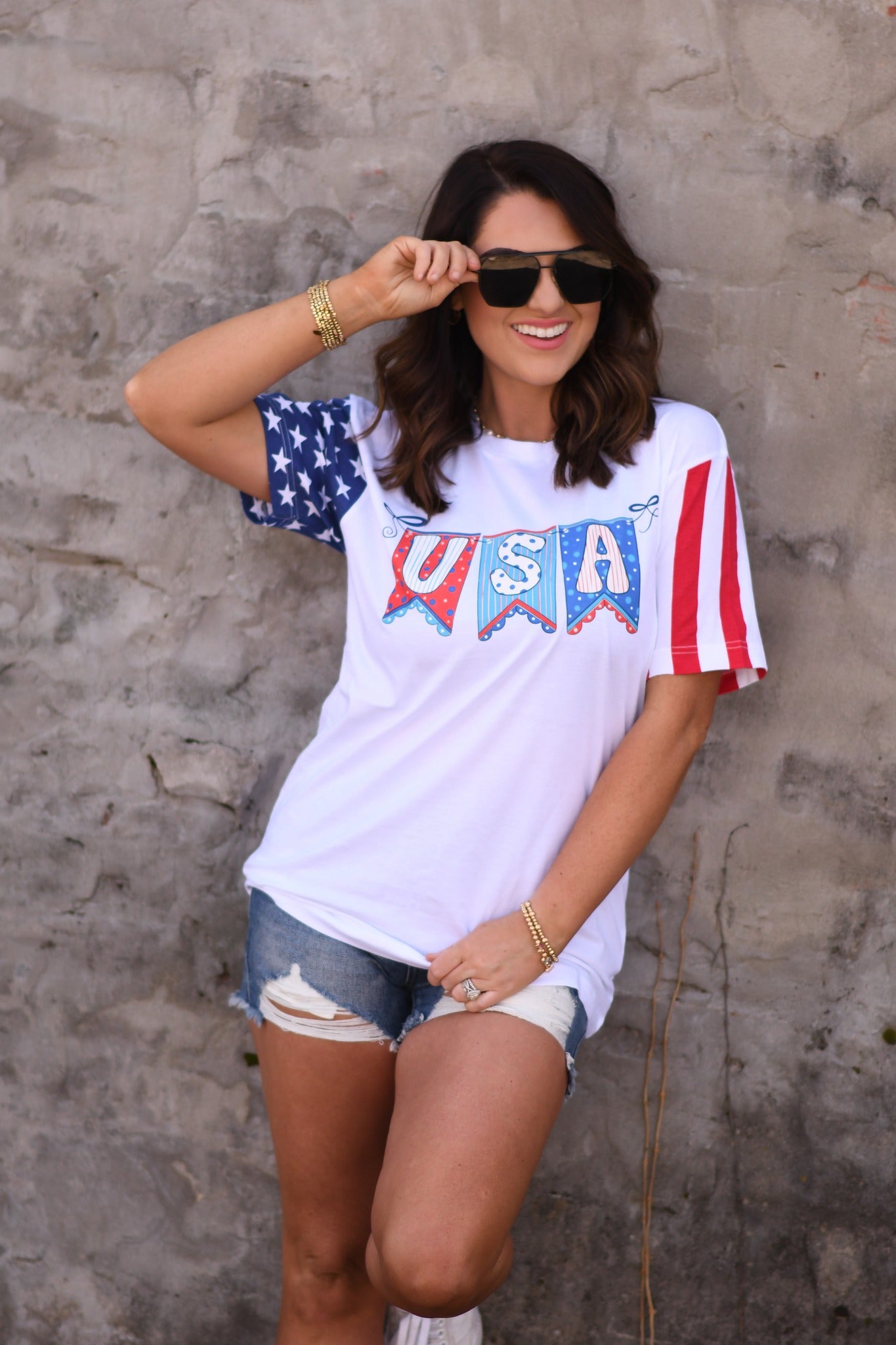 ❤️💙USA Banner Tee💙❤️