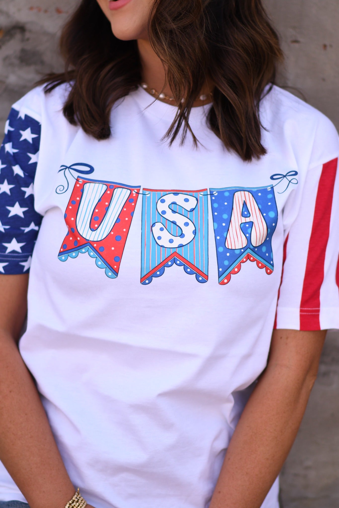 ❤️💙USA Banner Tee💙❤️