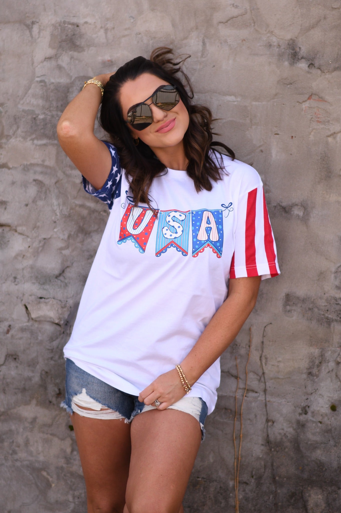 ❤️💙USA Banner Tee💙❤️