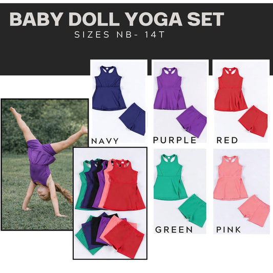 Baby Doll Yoga Set *PRE-ORDER*