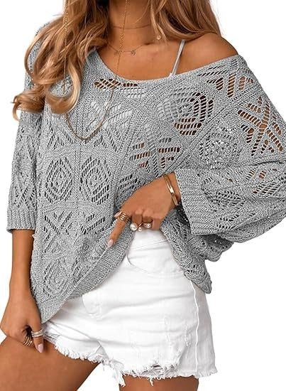 Coastal Breeze Crochet Sweater *PRE-ORDER*