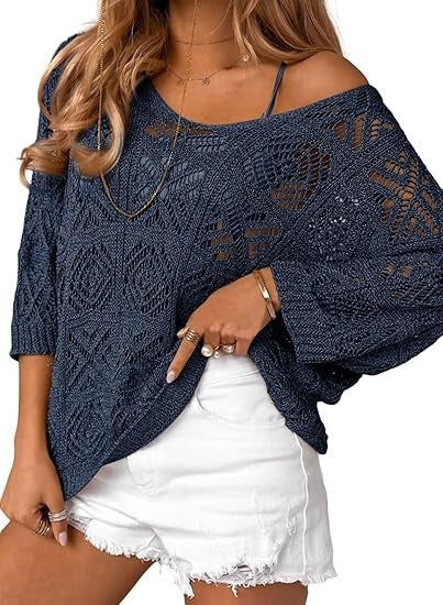 Coastal Breeze Crochet Sweater *PRE-ORDER*