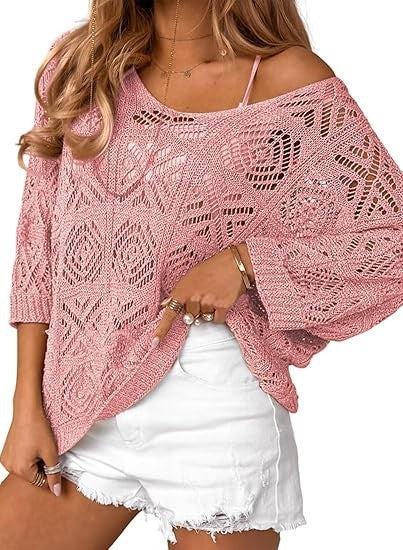 Coastal Breeze Crochet Sweater *PRE-ORDER*