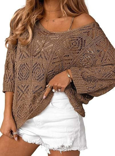 Coastal Breeze Crochet Sweater *PRE-ORDER*