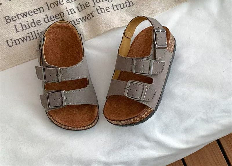 Double Buckle Kids Sandals *PRE-ORDER*