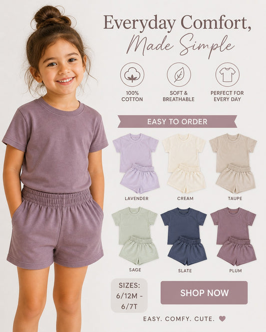 Everyday Comfort Made Simple *PRE-ORDER*