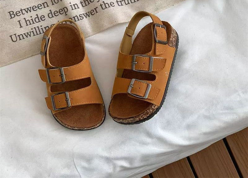 Double Buckle Kids Sandals *PRE-ORDER*