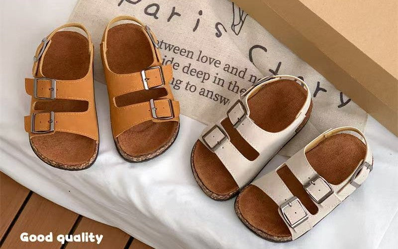 Double Buckle Kids Sandals *PRE-ORDER*