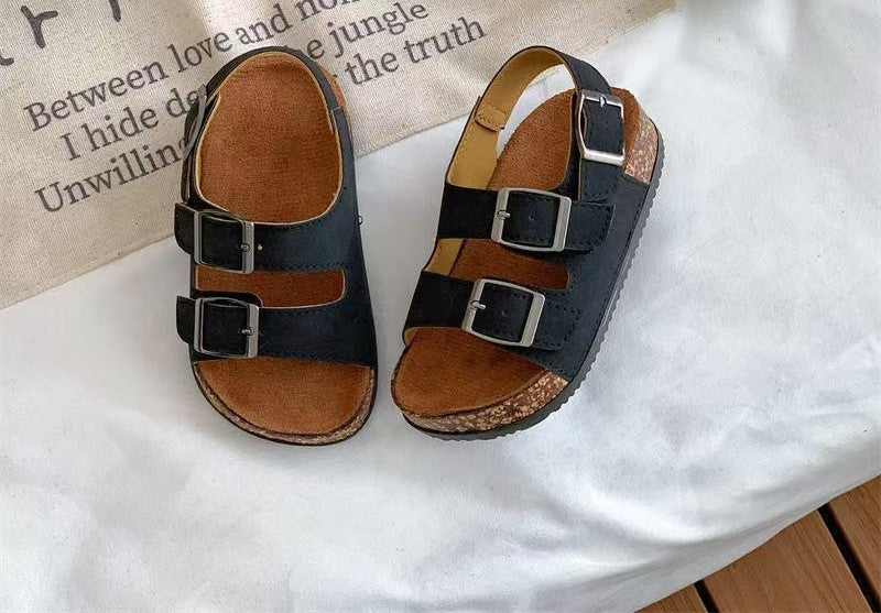 Double Buckle Kids Sandals *PRE-ORDER*