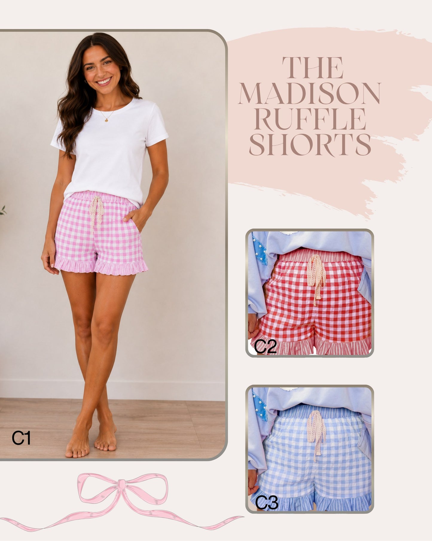 The Madison Ruffle Shorts *PRE-ORDER*