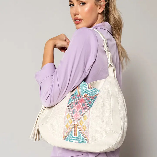 The Jaylin Tribal Saddle Bag