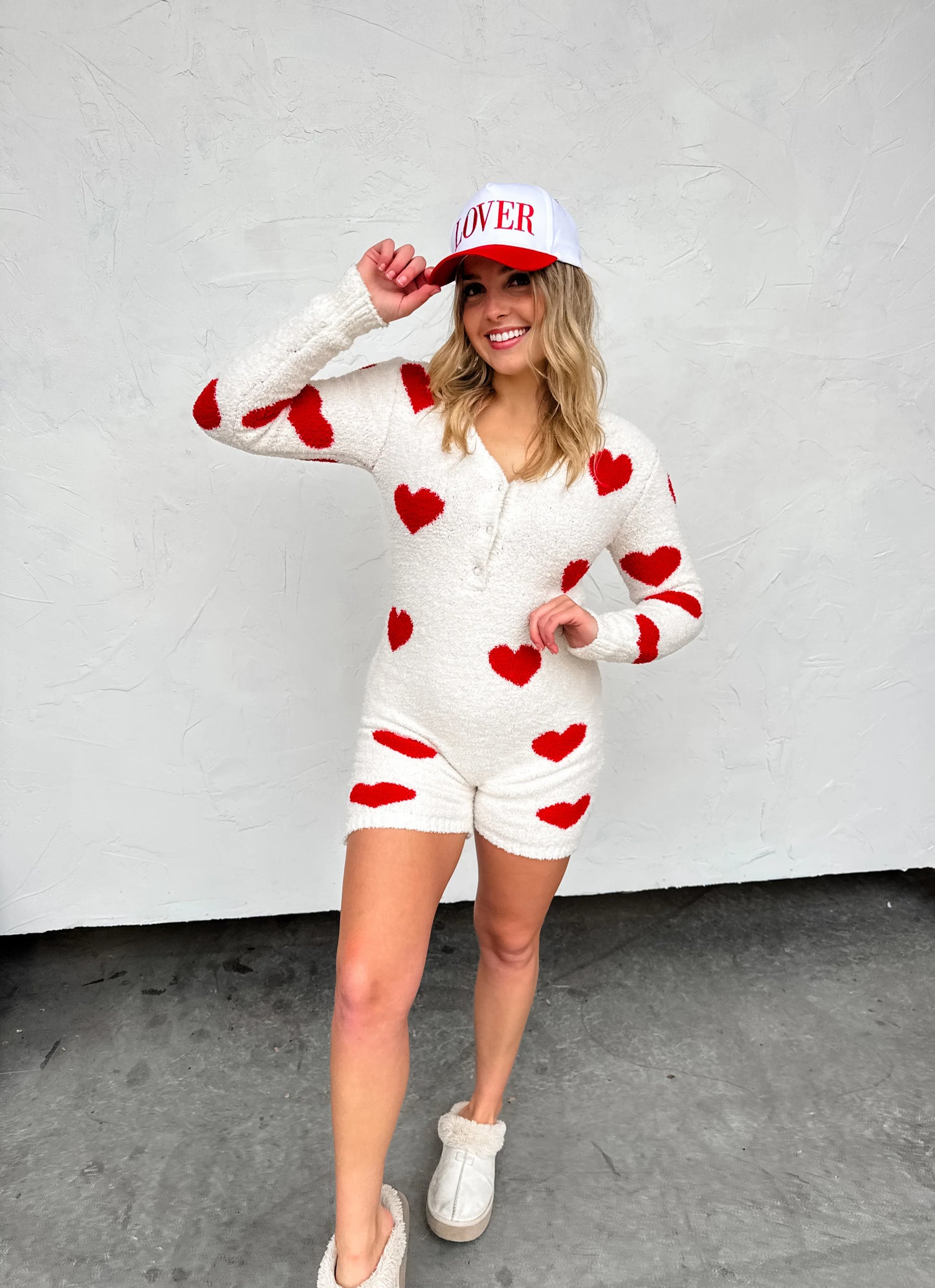 You Have My Heart Cloud Romper