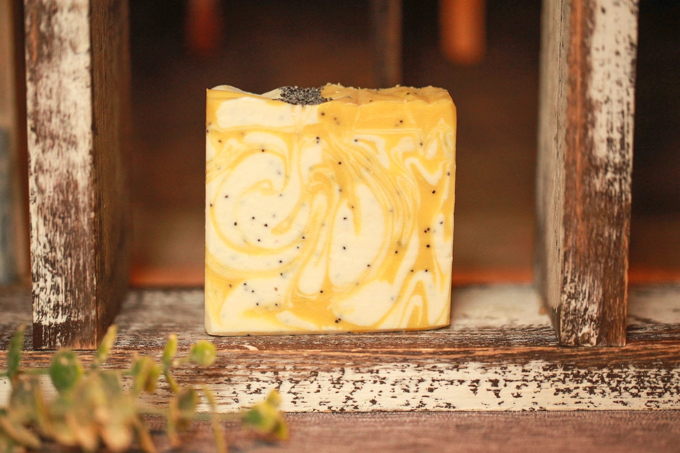 Lemon Poppyseed Artisan Bar Soap