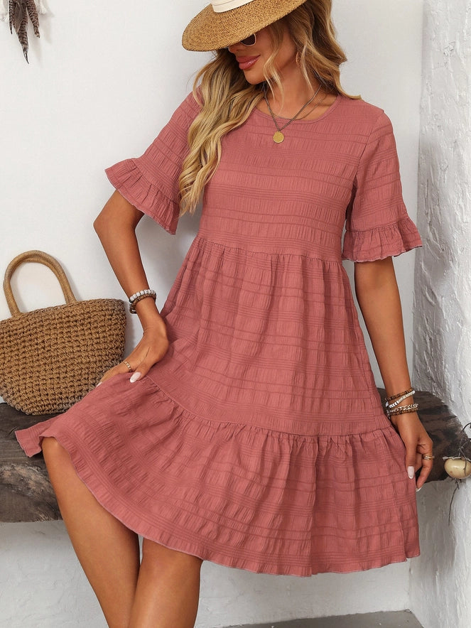 Meadow Grace Smocked Midi Dress
