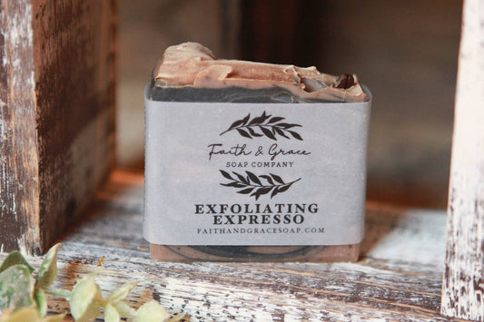 Exfoliating Espresso Artisan Soap