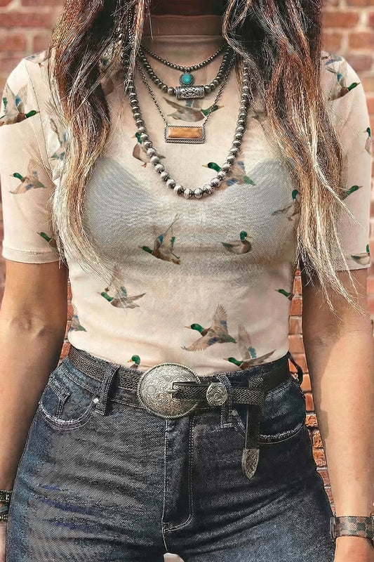 Wild duck Sheer Blouse *PRE-ORDER*