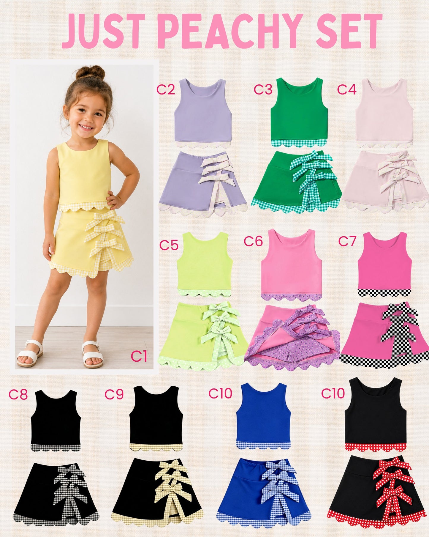 Just Peachy Set *PRE-ORDER*